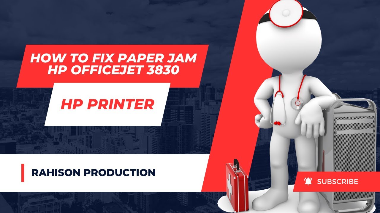 How to Fix a Paper Jam in HP OfficeJet 3830 | Step-by-Step Guide