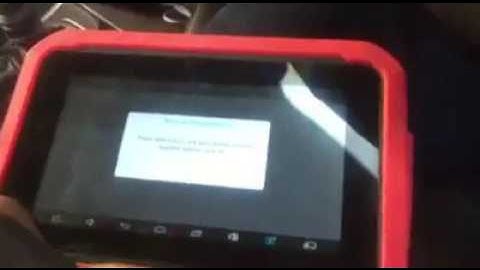 Mahindra XUV 500 key coding from x-tool 100 pad