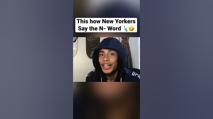 How New Yorkers🗽Say The N- Word... #shorts