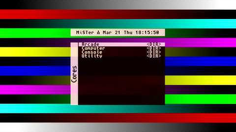 MiSTer (FPGA) Arcade Hacked ROM Loading Test from OSD