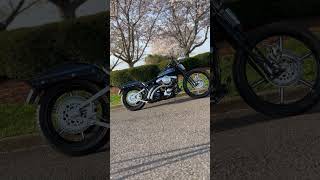 Hot Rod Harley Bad Boy Springer w Boyd Coddington swingarm & West Coast Choppers Exhaust Billy Lane