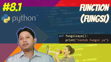 #8.1 Belajar Python mengenal Function / Fungsi pada pyhton untuk pemula