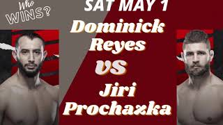 Fight night forecast: Dominick Reyes vs Jiri Prochazka