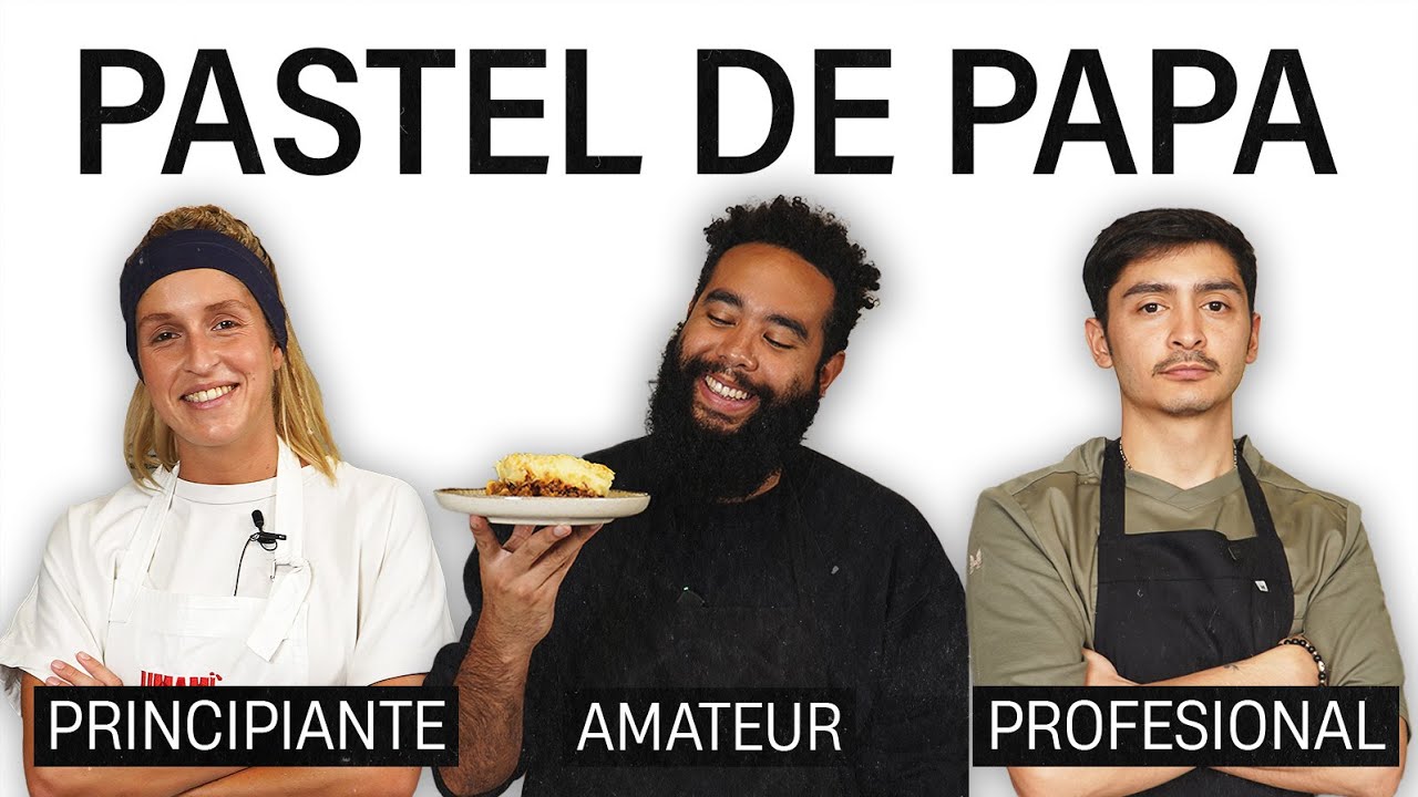 Pastel de papa hecho por 3 cocineros de 3 niveles distintos | UMAMI