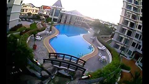 Nimble FPV flying by the pool with the 93mm carbon micro quad