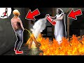 🔥 Fire in Granny's house (part 1)🔥 funny horror animation