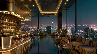 Night Saxophone Jazz City in Cozy Bar Ambience for Unwind, Chill  Relaxing Jazz Instrumental Music