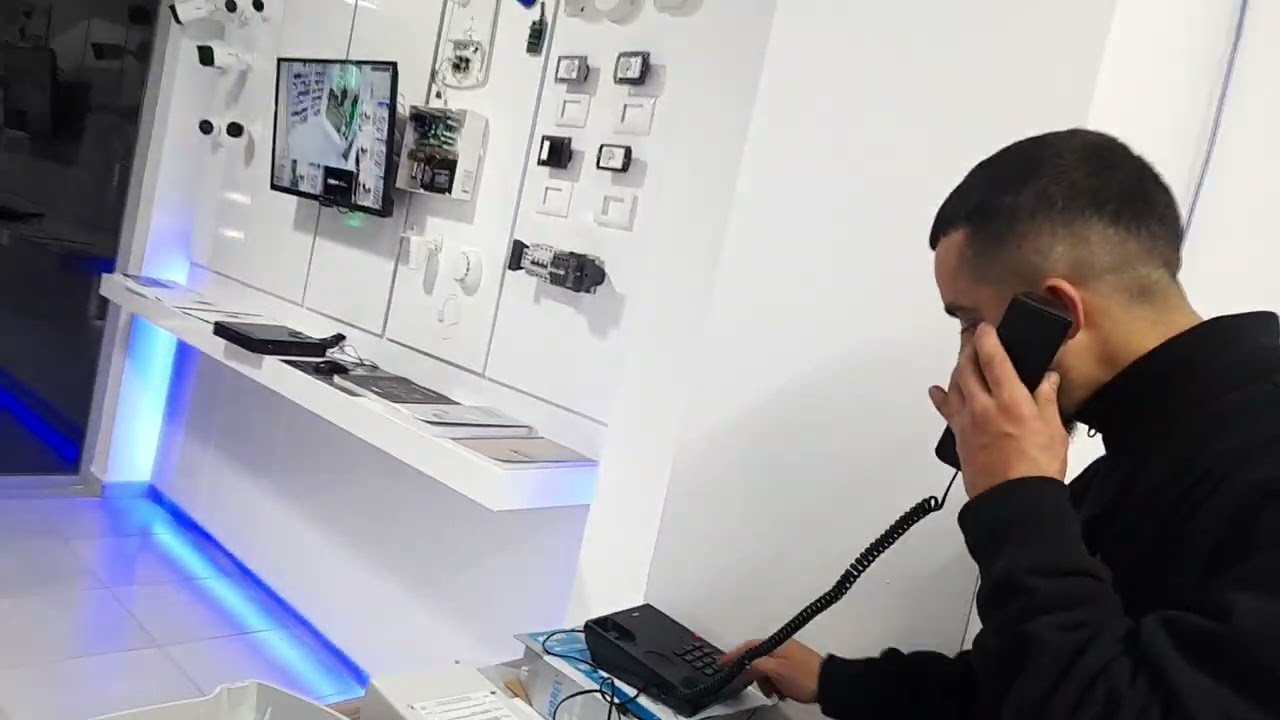 Telephone system hotel. test & configuration