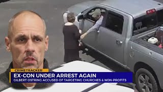 Ex-con under arrest again