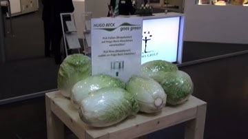 Folienverpackungsmaschine von Hugo Beck für Obst und Gemüse