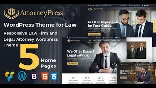 AttorneyPress - How to Install Theme and Import Demo Data
