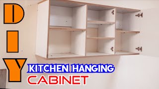 How to install Hanging Cabinet. DIY Kitchen Hanging Cabinet. Pano Gumawa ng Hanging Cabinet