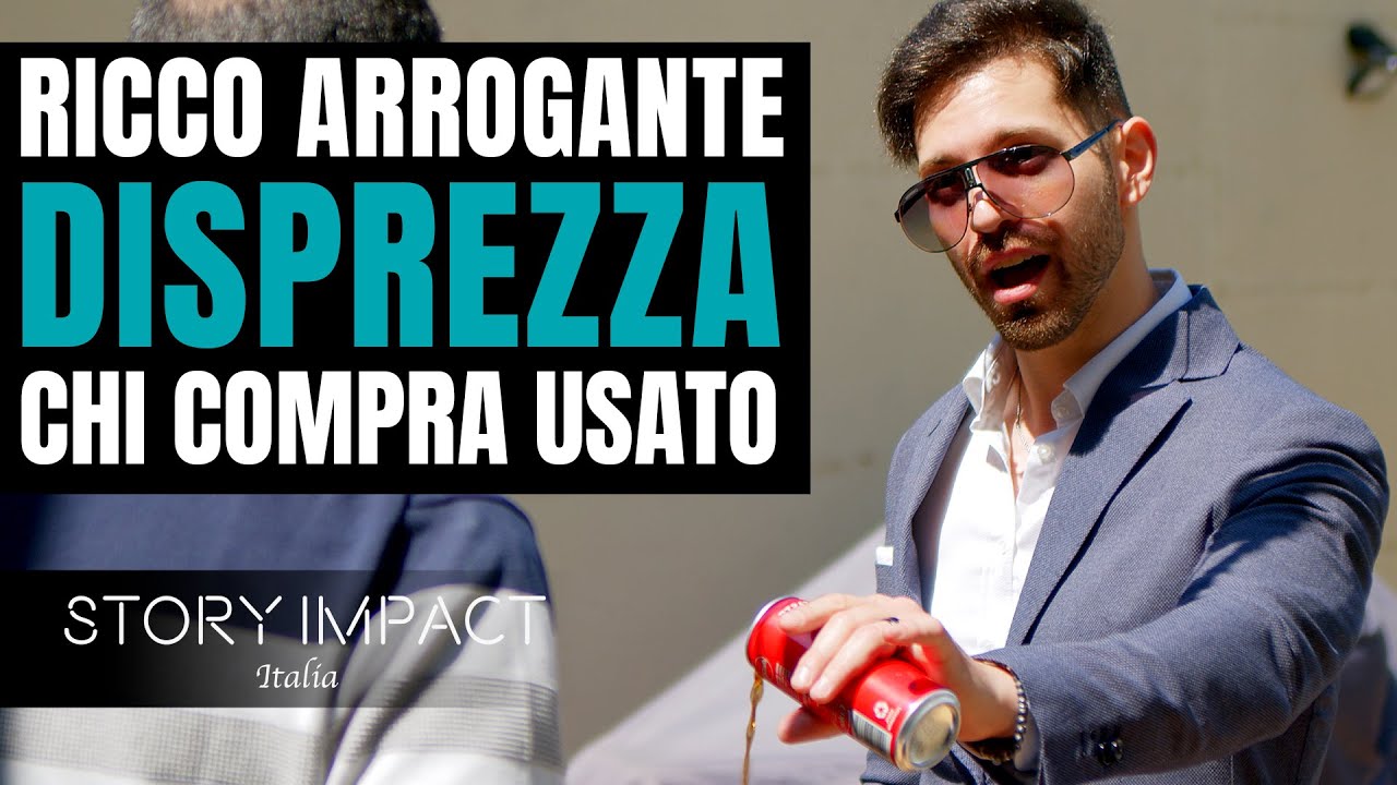 Ragazzo disprezza chi compra vestiti usati, ne pagherà le conseguenze