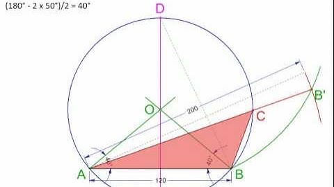 Geometry with MicroStation Triangle from Perimeter, Base, Top Angle