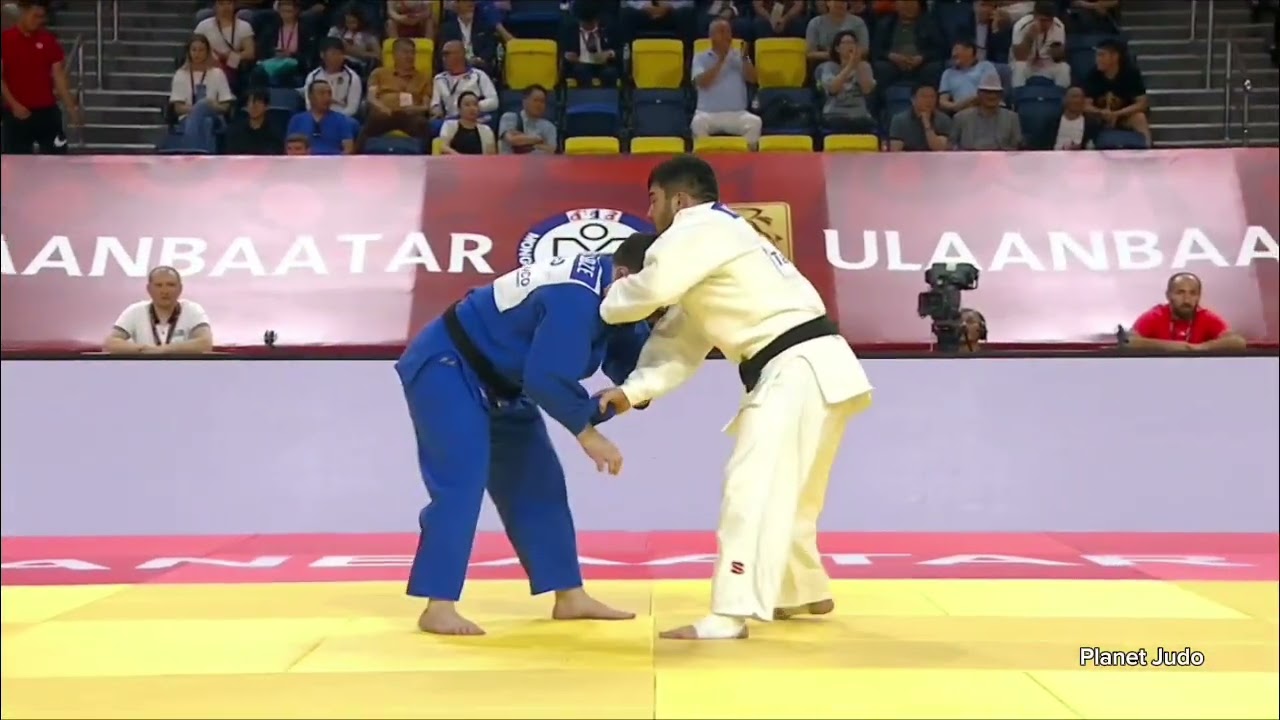 Nurylkhan SHARKHAN 🇰🇿 🆚️ Onise SANEBLIDZE 🇬🇪 | 1 раунд/-100кг | Большой Шлем Улан-Батор 2023 