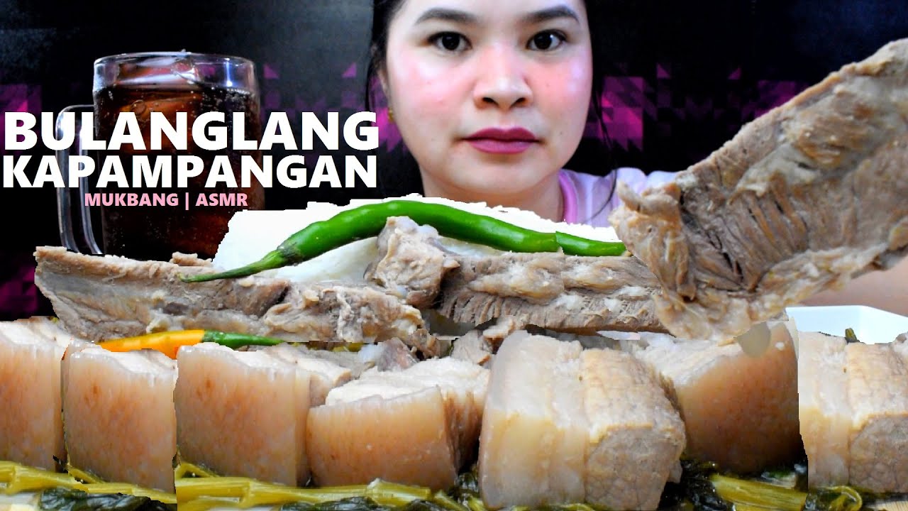 BULANGLANG KAPAMPANGAN MUKBANG (SINIGANG SA BAYABAS ) | HANIMACE TV