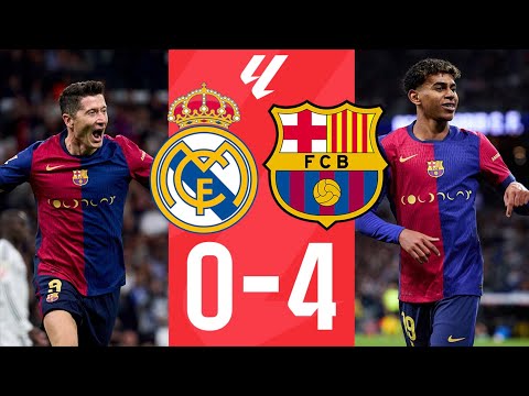 その他 #4 FC Barcelona-Real Madrid REAL MADRID VS BARCELONA [0-4], LA LIGA 2024/25! - YouTube