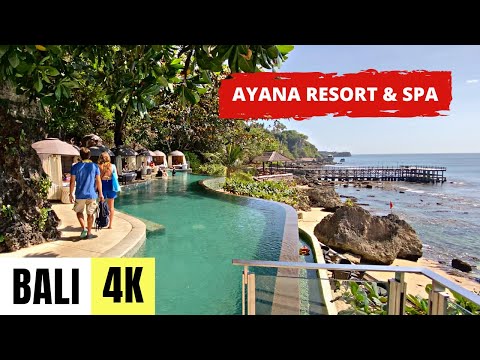 BALI, INDONESIA 🇮🇩 [4K] AYANA RESORT BALI — Walking Tour