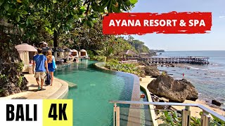 BALI, INDONESIA 🇮🇩 [4K] AYANA RESORT BALI — Walking Tour