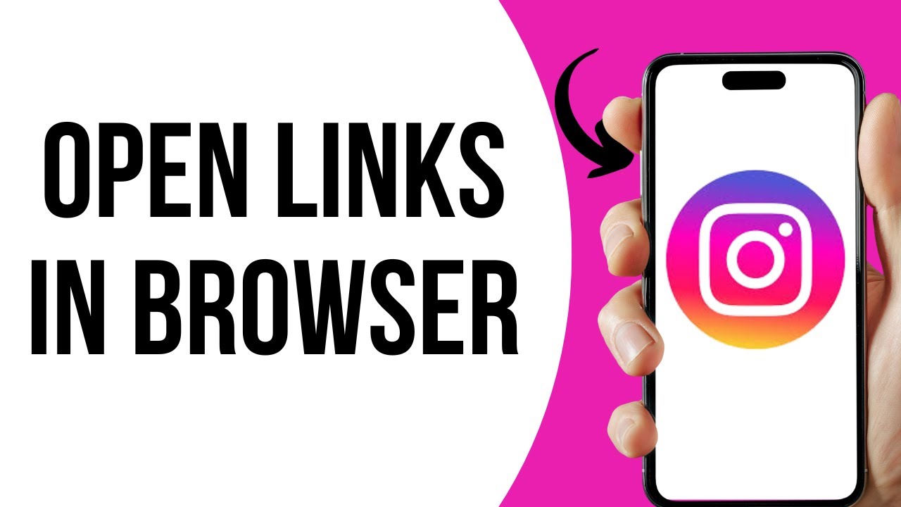 How to open Instagram links with your phone’s default browser ?