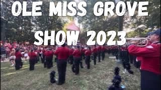 OLE MISS Band Grove show 2023