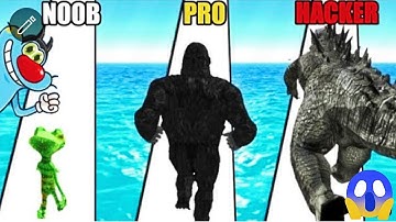 NOOB vs PRO vs HACKER | kaiju run | all drogon #trending
