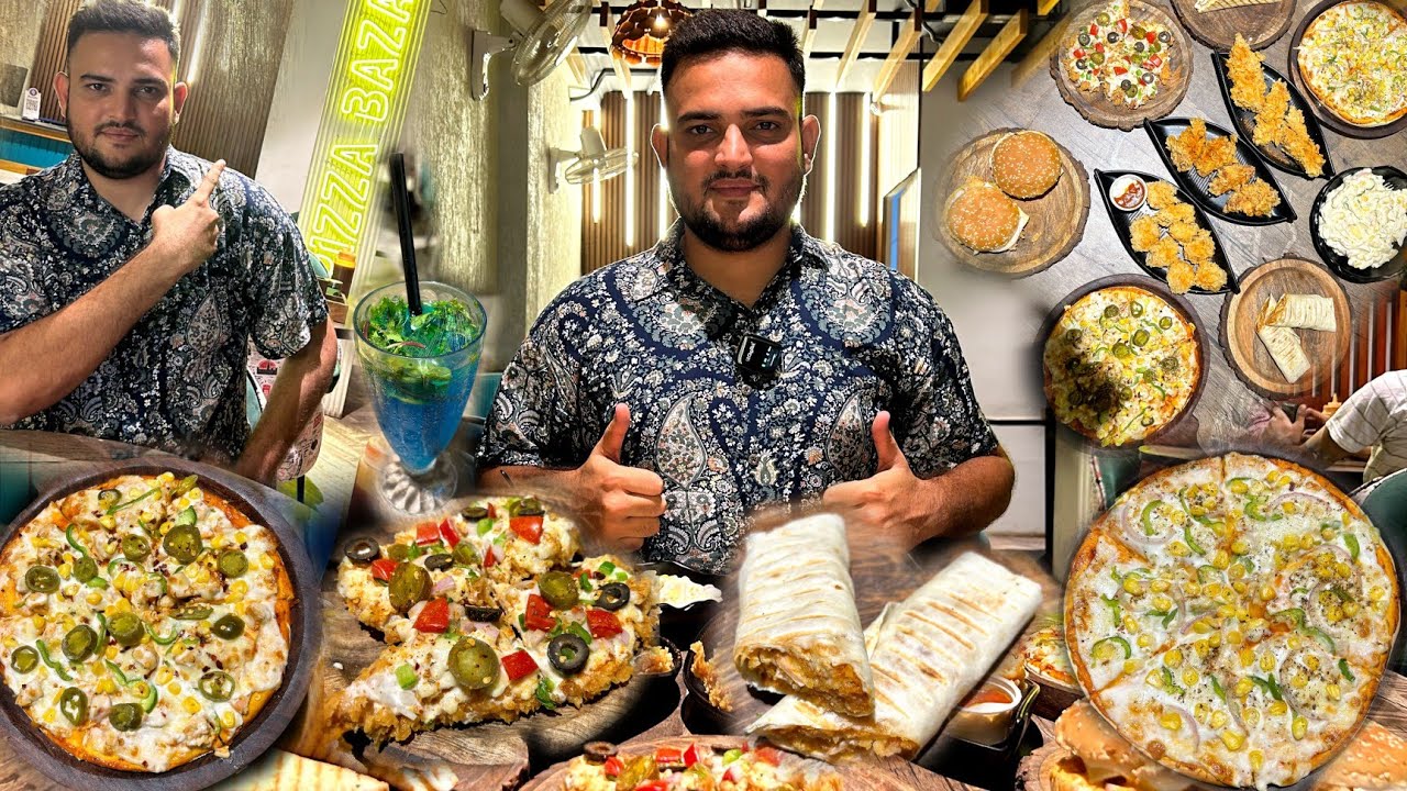 Pizza Bazaar • Zakir Nagar New Delhi American & Mexican Pizza Style YouTube