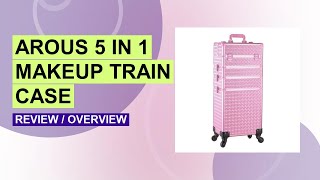 AROUS 5-in-1 Makeup Train Case Review: Ultimate Travel Organizer! Information