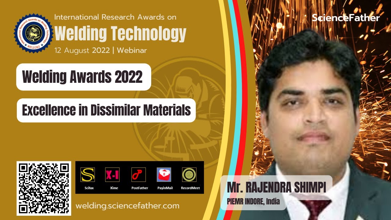 Mr. Rajendra Shimpi, PIEMR Indore, India, Excellence in Dissimilar Materials