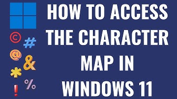 How to Access the Character Map in Windows 11