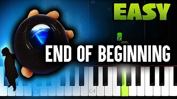 Djo - End Of Beginning - EASY Piano Tutorial