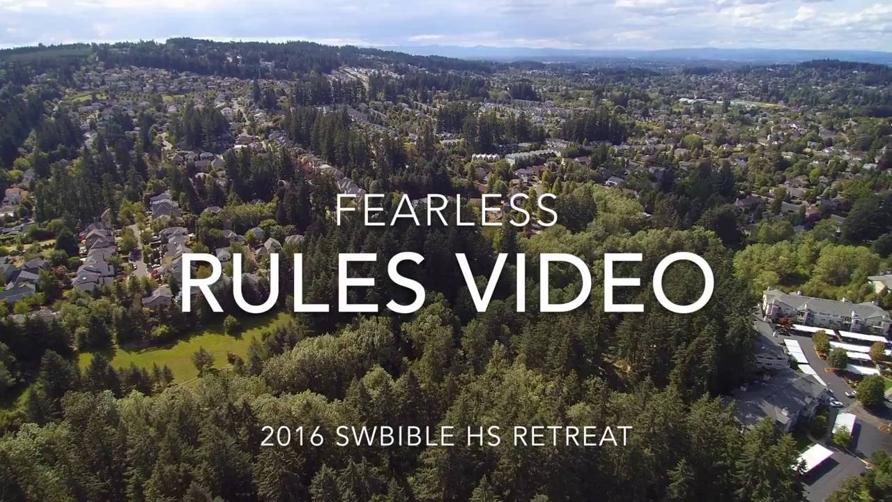 2016 FEARLESS HS Retreat Rules Video YouTube