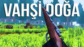 Minecraft'ta 100 Gün Vahşi Doğada Hayatta Kalmak!