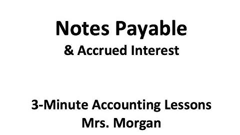 Notes Payable and Accrued Interest
