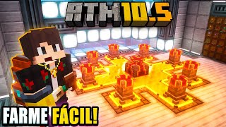 FARMES FÁCEIS COM O MYSTICAL AGRICULTURE, ZERO TRABALHO! - #ATM10.5 HARDCORE EP 10!