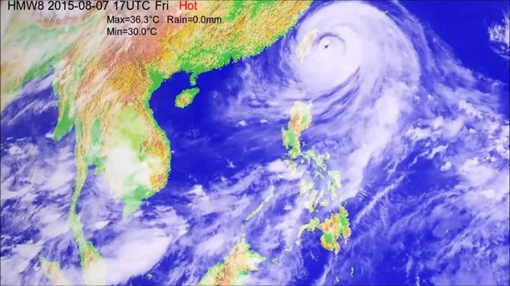 The 2015 typhoon season over Southeast Asia - DayDayNews