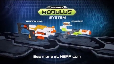 Nerf Modulus Recon MK2 & IonFire Behind the Blaster