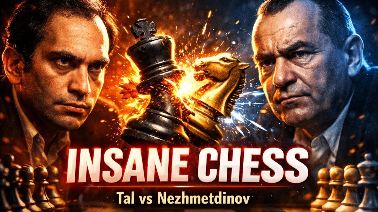 INSANE CHESS | Tal vs Nezhmetdinov – Pure Genius