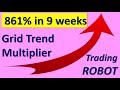 See the Grid Trend Multiplier make 861 Percent in 9 weeks & All Robot traded successfully by Clients