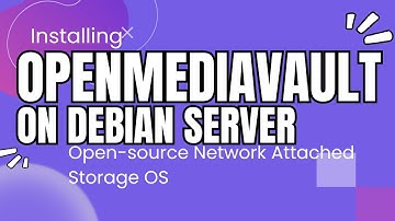 OpenMediaVault (OMV) install on Debian server