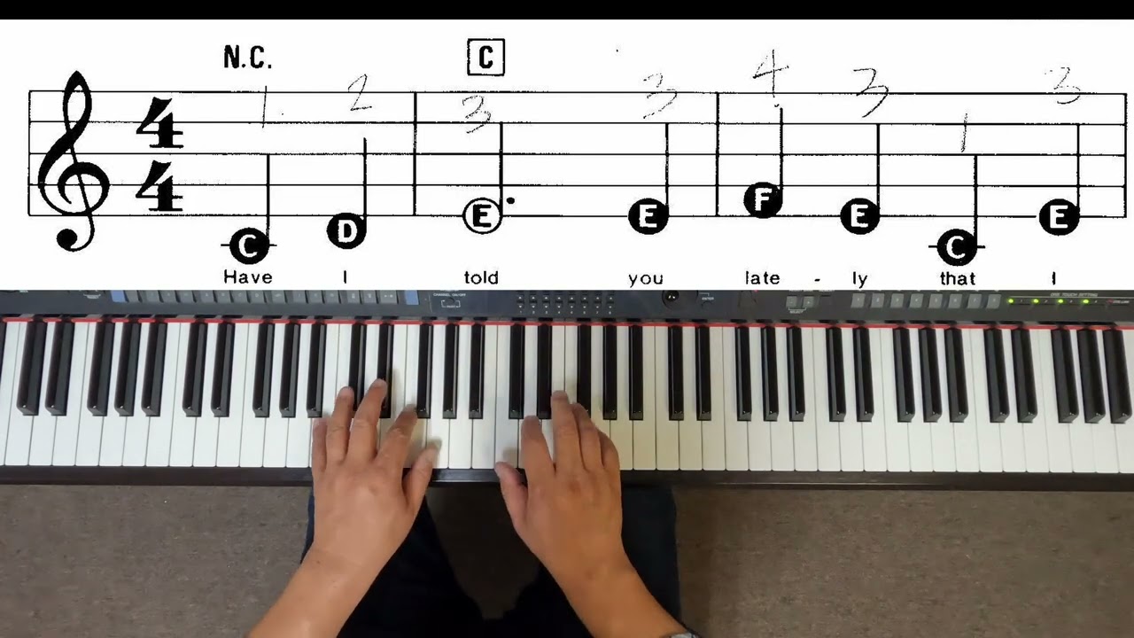 Have I told you Lately That I Love you