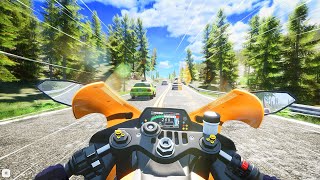Speed Moto Dash Real Simulator - Ios Iphone GamePlay screenshot 2