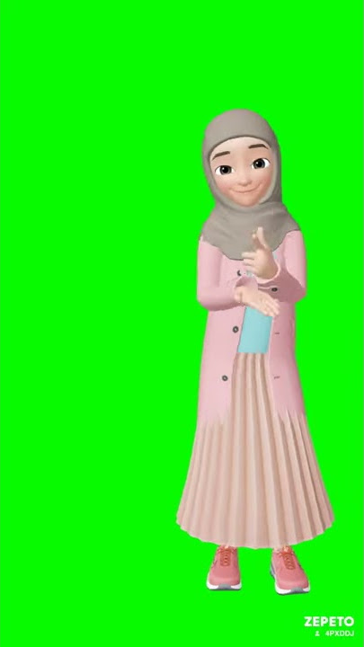 green screen menari