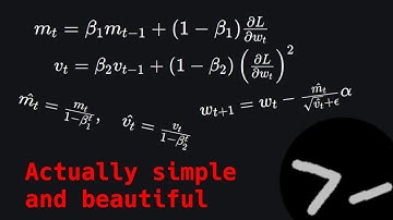 how most neural networks actually learn (adam optimizer explained)