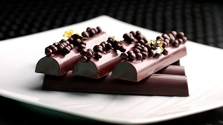 Barres tout chocolat par le MOF Philippe Bertrand