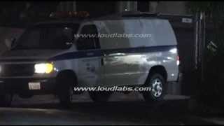 Paul Walker Hollywood Actor Dies - Body Arrival Los Angeles Coroner's Office - RAW FOOTAGE