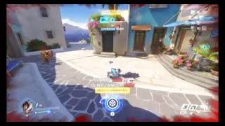 Overwatch | D.Va has the best sleeping face!  Zenyatta tries to save Satan.