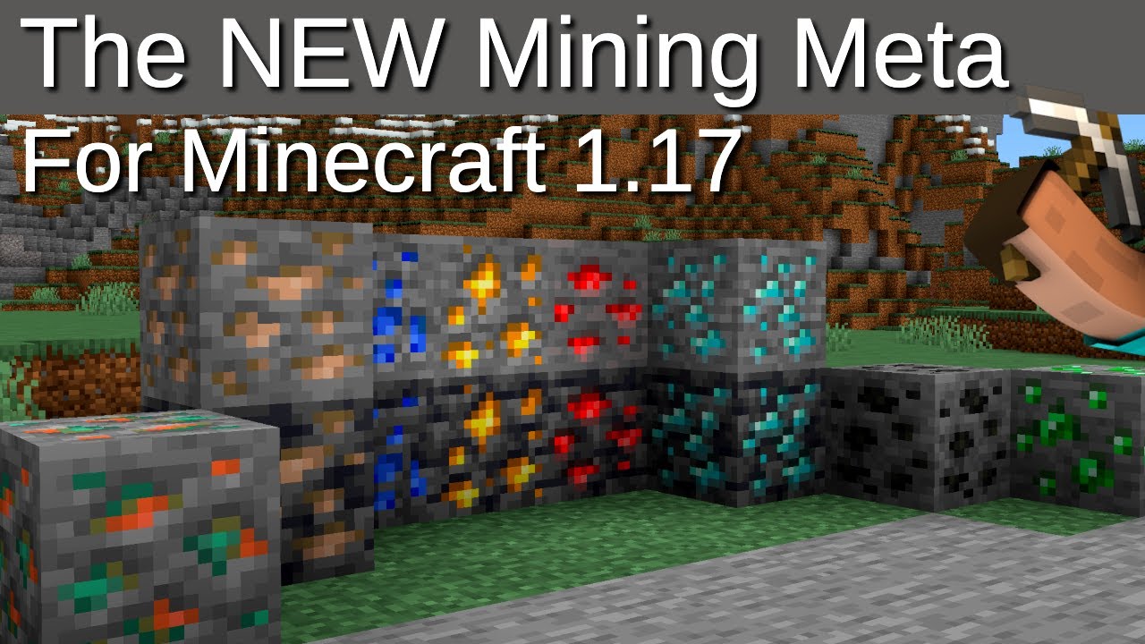 Minecraft 1 17 Snapshot The Brand New Mining Meta For Minecraft 1 17 Survival Tutorial Youtube