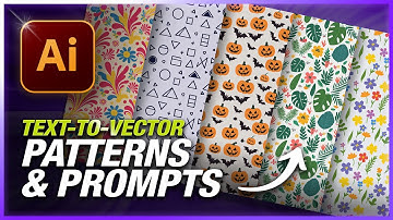 NEW AI Generated Patterns in Adobe Illustrator + BEST PROMPTS