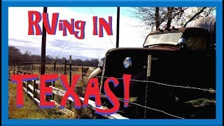 Junction Texas- Old Trucks and Cotton - Free Camping